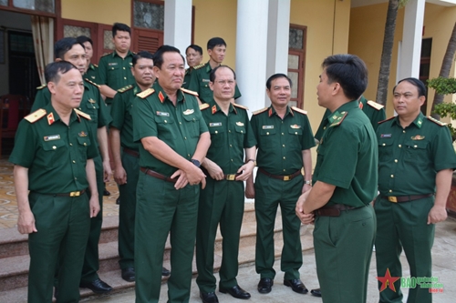 Kiểm tra kết quả công tác 1389 Bộ chỉ huy BĐBP tỉnh Nghệ An